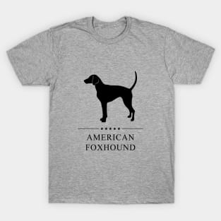 American Foxhound Black Silhouette T-Shirt